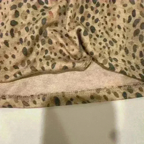 Democracy Animal Print 3/4 Sleeve Knit Top Size 2XL - Picture 4 of 5